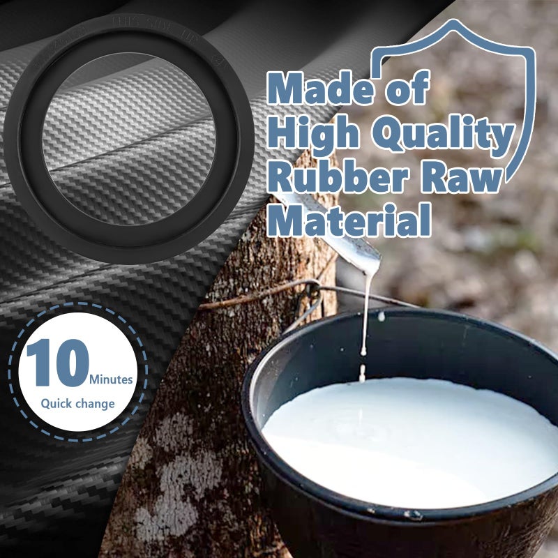 Funmit 385311658 RV Toilet Seal Kit Replacement for 300 310 320 Series Pedal Flush Toilets Fit for Marine Toilet Flange Seal | Prevent Leakage - Image 3